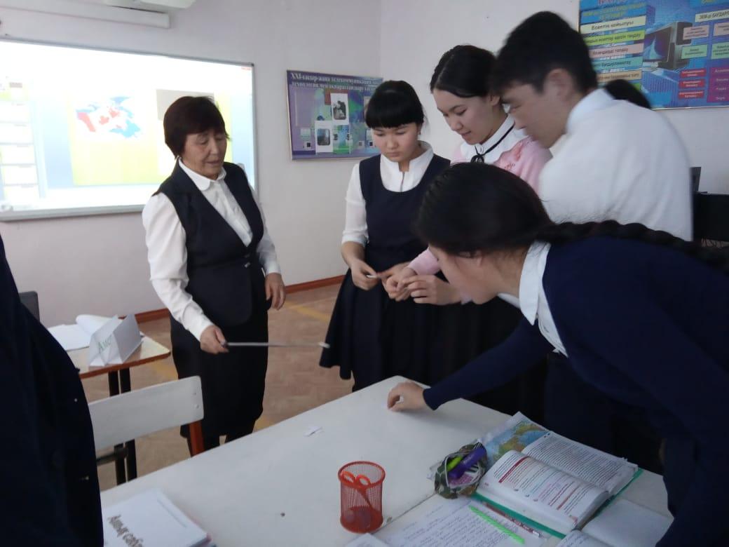 "Канада" тақырыбында ашық сабақ