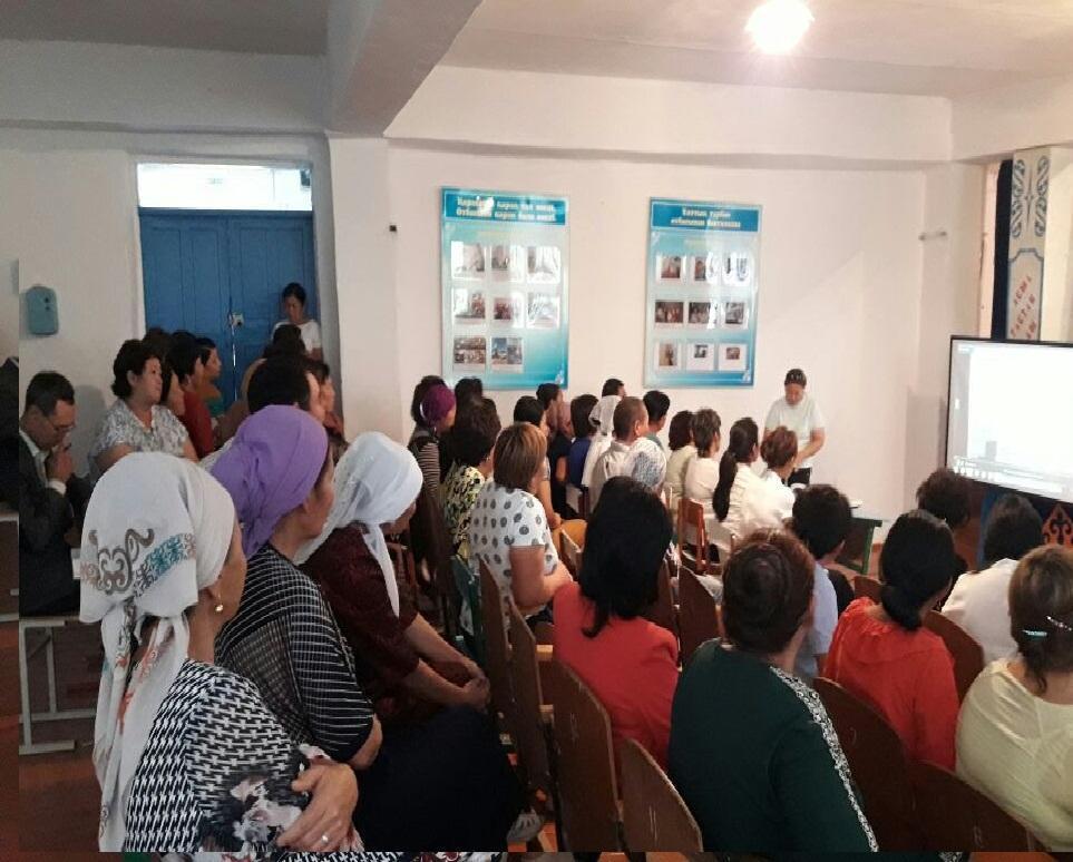 Ауыл тұрғындарымен кездесу