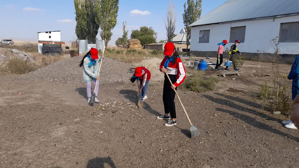 "Жас Ұлан" ұйымы мүшелері