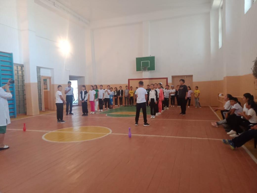 "Спорт-денсаулык кепілі" атты бой жазу жаттығулары